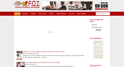 Desktop Screenshot of foi-fraternet.org