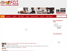 Tablet Screenshot of foi-fraternet.org
